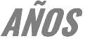 AÑOS